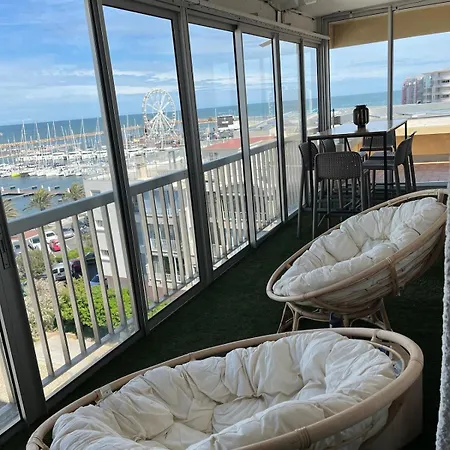 Lejlighed Panoramic View, Quiet, Modern, Wi-fi, Parking Canet-en-Roussillon