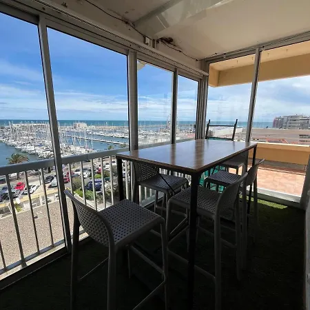 Lejlighed Panoramic View, Quiet, Modern, Wi-fi, Parking Canet-en-Roussillon